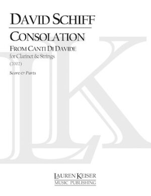 Consolation from Canti di Davide Consolation from Canti di Davide