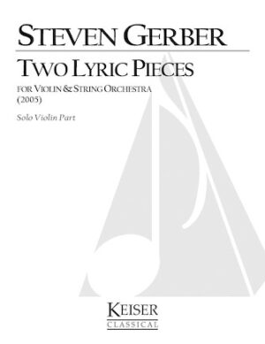 2 Lyric Pieces for Solo Violin and String Orchestra