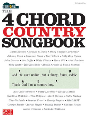 The 4-Chord Country Songbook – Strum & Sing The 4-Chord Country Songbook – Strum & Sing