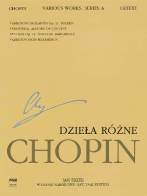 Various Works for Piano, Series A