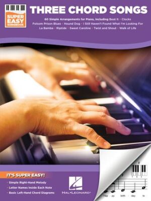 Three Chord Songs – Super Easy Songbook