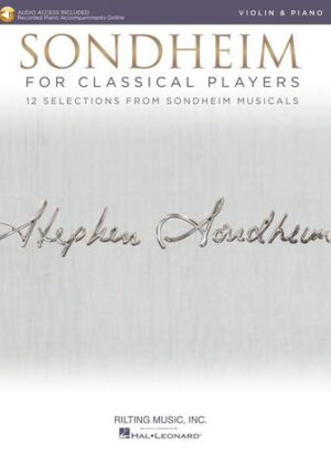 Sondheim for Classical Players