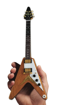 Gibson 1958 Korina Flying V Mini Guitar Replica Gibson 1958 Korina Flying V Mini Guitar Replica