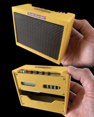 Miniature 1959 Fender Tweed Twin Ornamental Amp Model – Officially Licensed