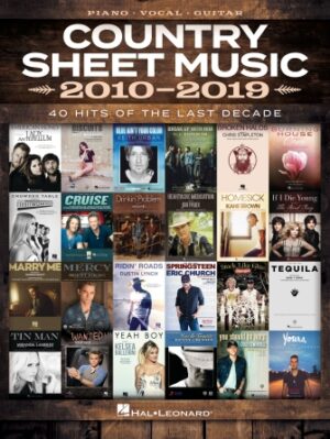 Country Sheet Music 2010-2019 Country Sheet Music 2010-2019