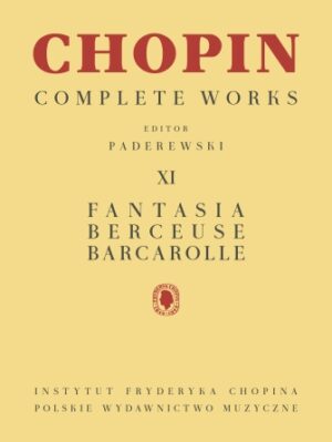 Fantasia, Berceuse, Barcarolle