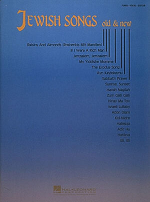 Jewish Songs Old And New Jewish Songs Old And New