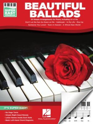 Beautiful Ballads – Super Easy Songbook