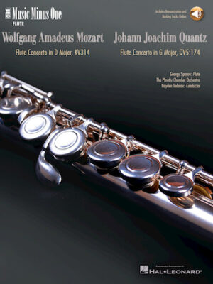 Mozart – Flute Concerto No. 2 in D Major, K. 314; Quantz – Flute Concerto in G Major Mozart – Flute Concerto No. 2 in D Major, K. 314; Quantz – Flute Concerto in G Major