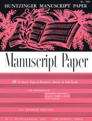 Manuscript Book – 48 Pages