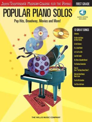 Popular Piano Solos – Grade 1 – Book/Online Audio