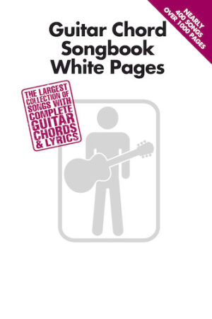 Guitar Chord Songbook White Pages Guitar Chord Songbook White Pages