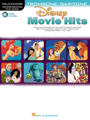 Disney Movie Hits for Trombone/Baritone B.C.