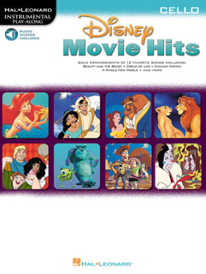 Disney Movie Hits for Cello
