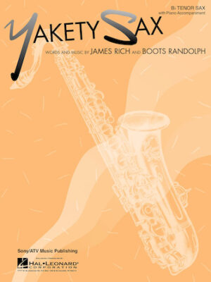 Yakety Sax B Flat Tenor Saxophone With Piano Accompaniment