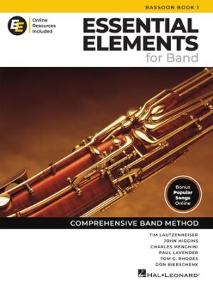 Essential Elements for Band – Bassoon Book 1 with Online Resources Essential Elements for Band – Bassoon Book 1 with Online Resources