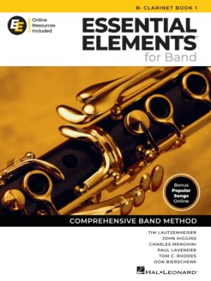 Essential Elements for Band – Bb Clarinet Book 1 with Online Resources