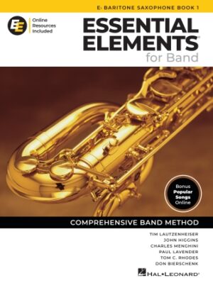 Essential Elements for Band – Eb Baritone Sax Book 1 with Online Resources