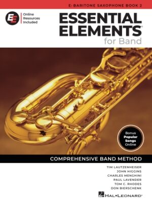 Essential Elements for Band – Eb Baritone Sax Book 2 with EEi Essential Elements for Band – Eb Baritone Sax Book 2 with EEi