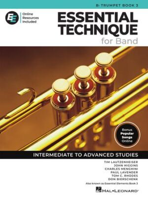 Essential Technique for Band – Bb Trumpet Book 3 with Online Resources