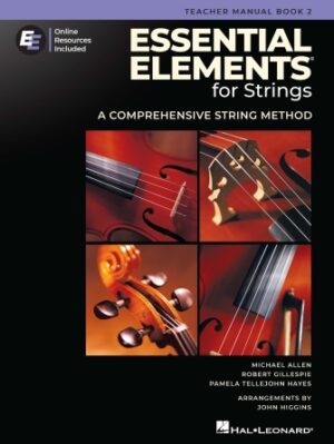 Essential Elements for Strings – Teacher Manual Book 2 with Online Resources