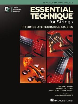 Essential Technique for Strings – Teacher Manual 3 with Online Resources