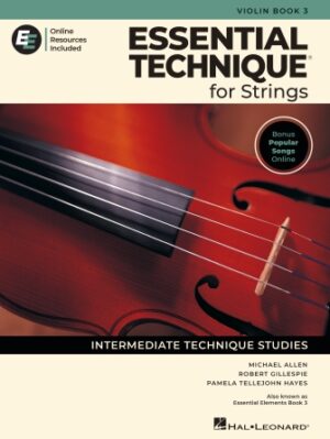 Essential Technique for Strings – Violin Book 3 with Online Resources