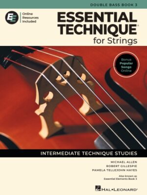 Essential Technique for Strings – Double Bass Book 3 with Online Resources