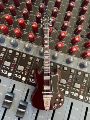 Gibson 1964 SG Standard Cherry Guitar – 6 inch. Holiday Ornament