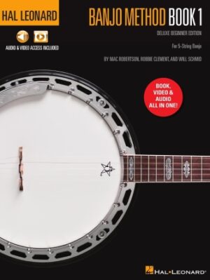 Hal Leonard Banjo Method Book 1 – Deluxe Beginner Edition Hal Leonard Banjo Method Book 1 – Deluxe Beginner Edition