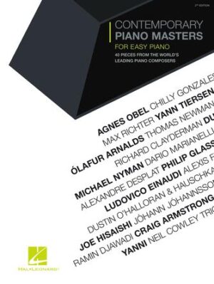 Contemporary Piano Masters: 40 Easy Piano Pieces from the World’s Leading Piano Composers