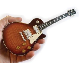 Billy F Gibbons Aged Pearly Gates Gibson Les Paul Mini Guitar Model Billy F Gibbons Aged Pearly Gates Gibson Les Paul Mini Guitar Model