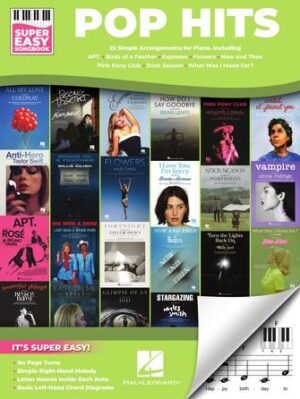 Pop Hits – Super Easy Songbook Pop Hits – Super Easy Songbook