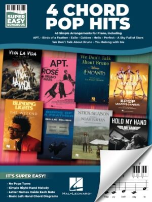4 Chord Pop Hits – Super Easy Songbook