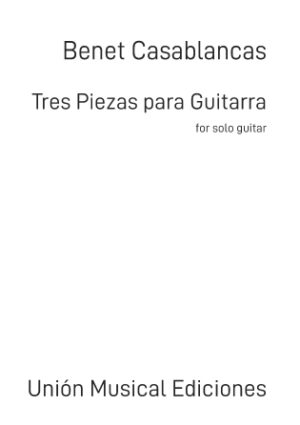 Tres Piezas Para Guitarra Tres Piezas Para Guitarra