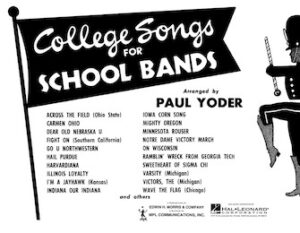 College Songs for School Bands – 1st Bb Clarinet College Songs for School Bands – 1st Bb Clarinet