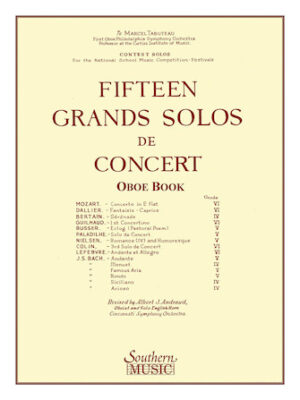 15 Grands Solos de Concert