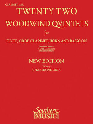 22 Woodwind Quintets – New Edition