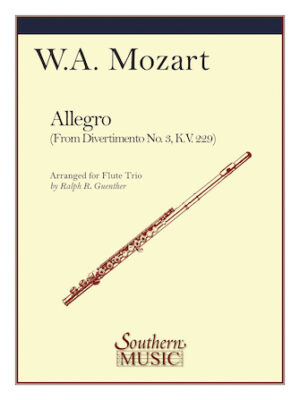 Allegro (from Divertimento No. 3 K229) Allegro (from Divertimento No. 3 K229)