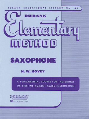 Rubank Elementary Method – Saxophone Rubank Elementary Method – Saxophone