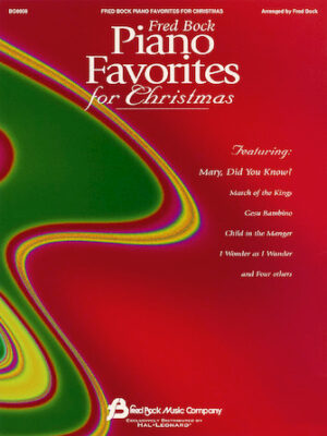 Fred Bock Piano Favorites for Christmas