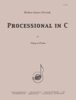 Processional in C for Solo Harp or Piano