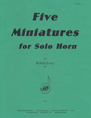 Five Miniatures for Solo Horn