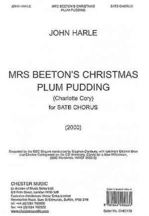 John Harle: Mrs Beeton’s Christmas Plum Pudding