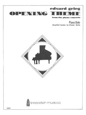 Opening Theme From The 1st Movement Of The Piano Concerto (Simplified)
