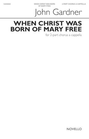 When Christ Was Born of Mary Free