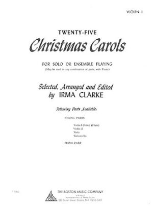 Twenty-Five Christmas Carols – Violin I
