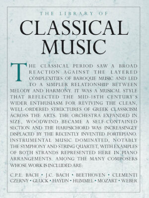 The Library of Classical Music The Library of Classical Music