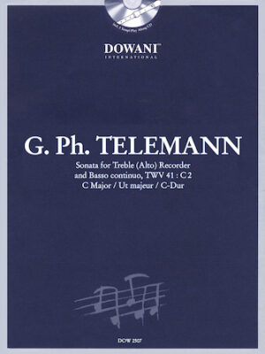 Telemann: Sonata in C Major for Treble (Alto) Recorder and Basso Continuo TWV41:C2