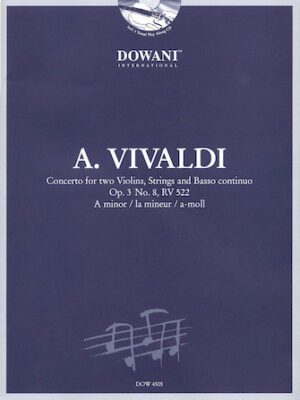 Vivaldi: Concerto for Two Violins, Strings and Basso Continuo in A Minor, Op. 3, No. 8, RV 522